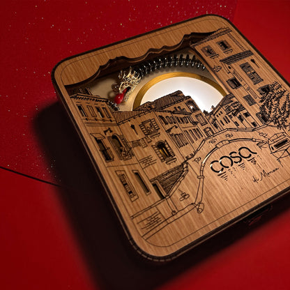 Scatola regalo in legno esclusiva.
